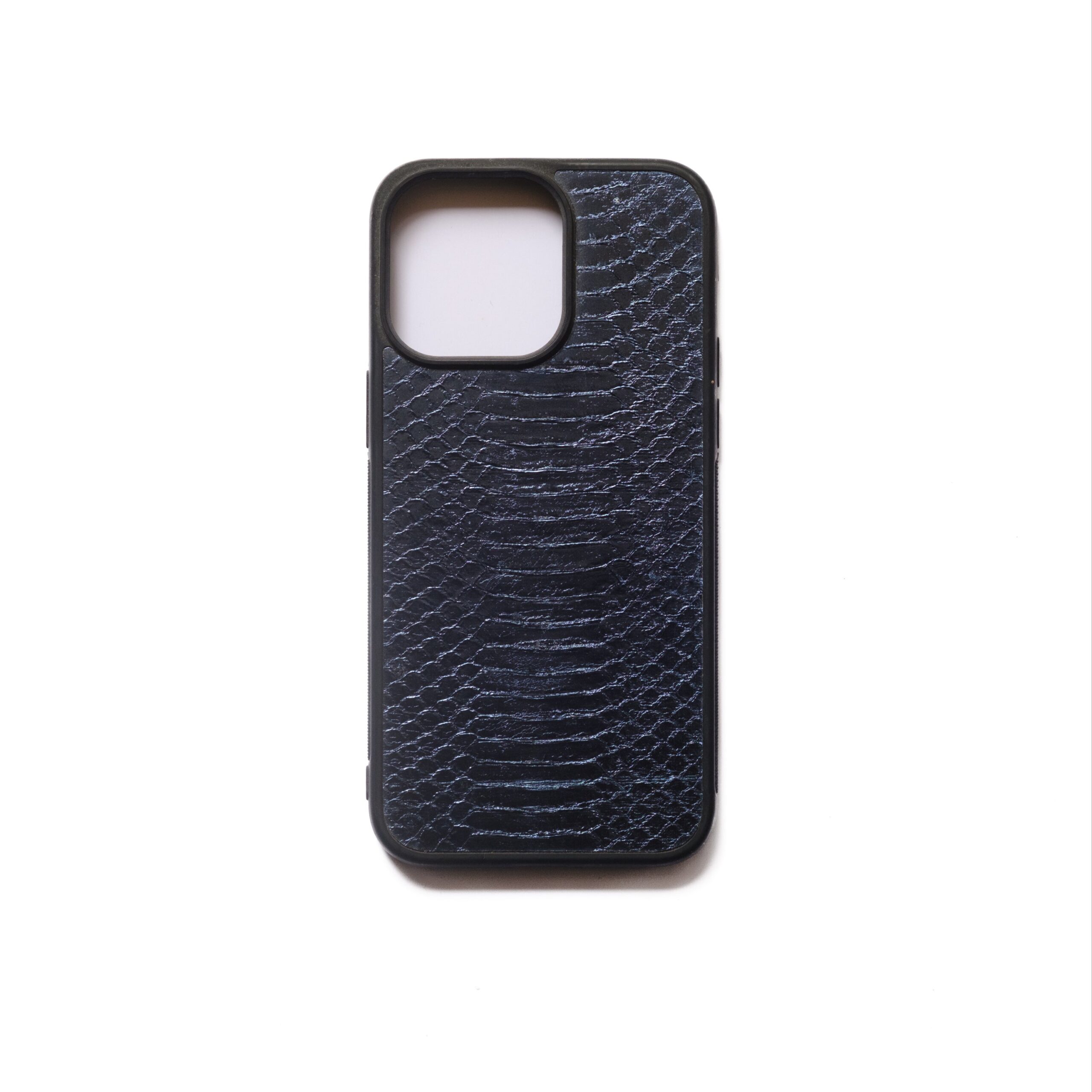 iPhone14 pro max Case - snake skin with silicon edges