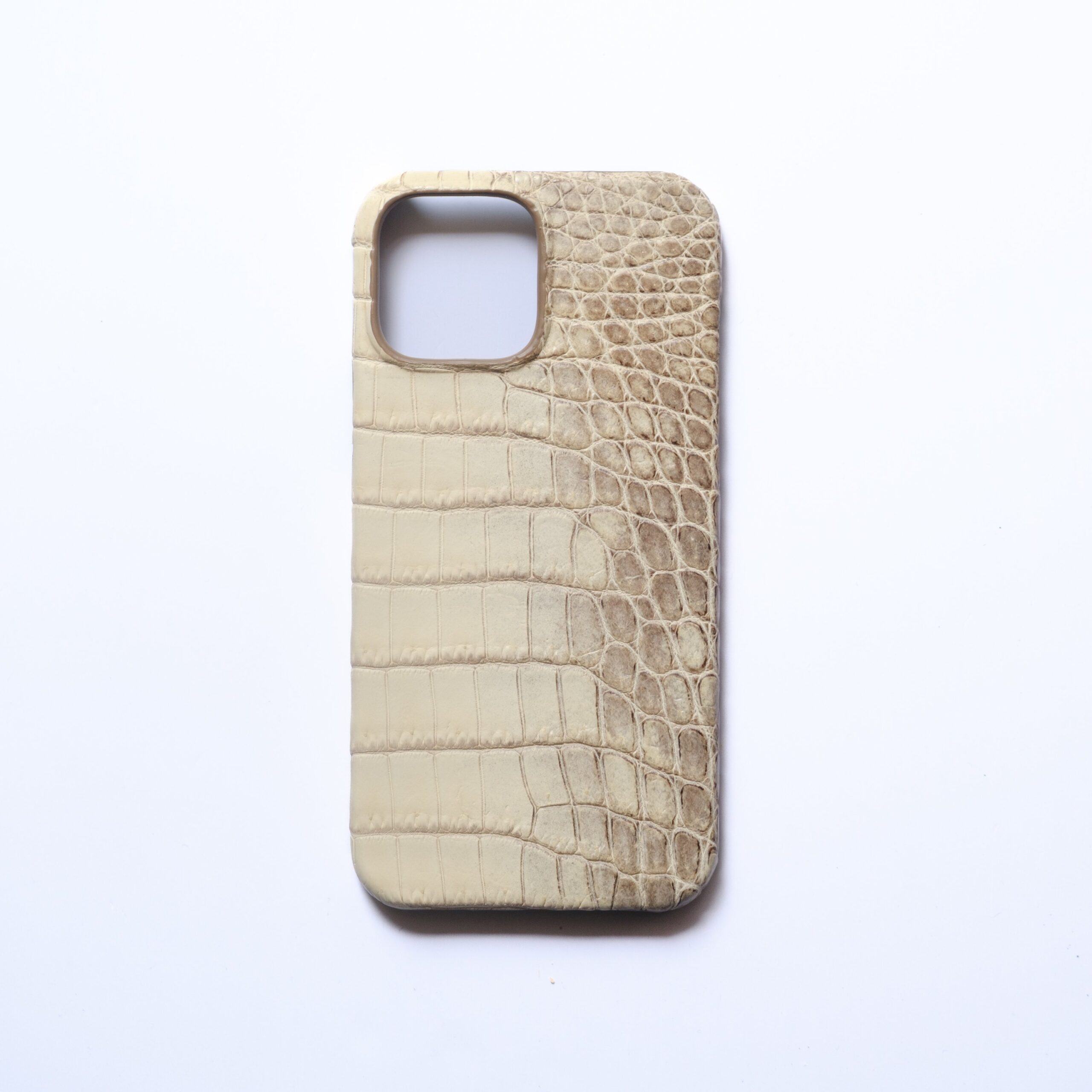 iPhone 13 Pro max Case - the Vintage Himalayan crocodile skin