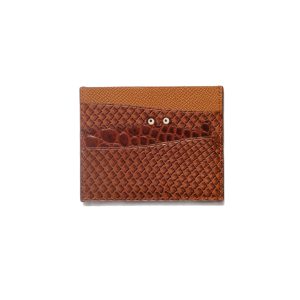 Tiny croc Card-holder / python